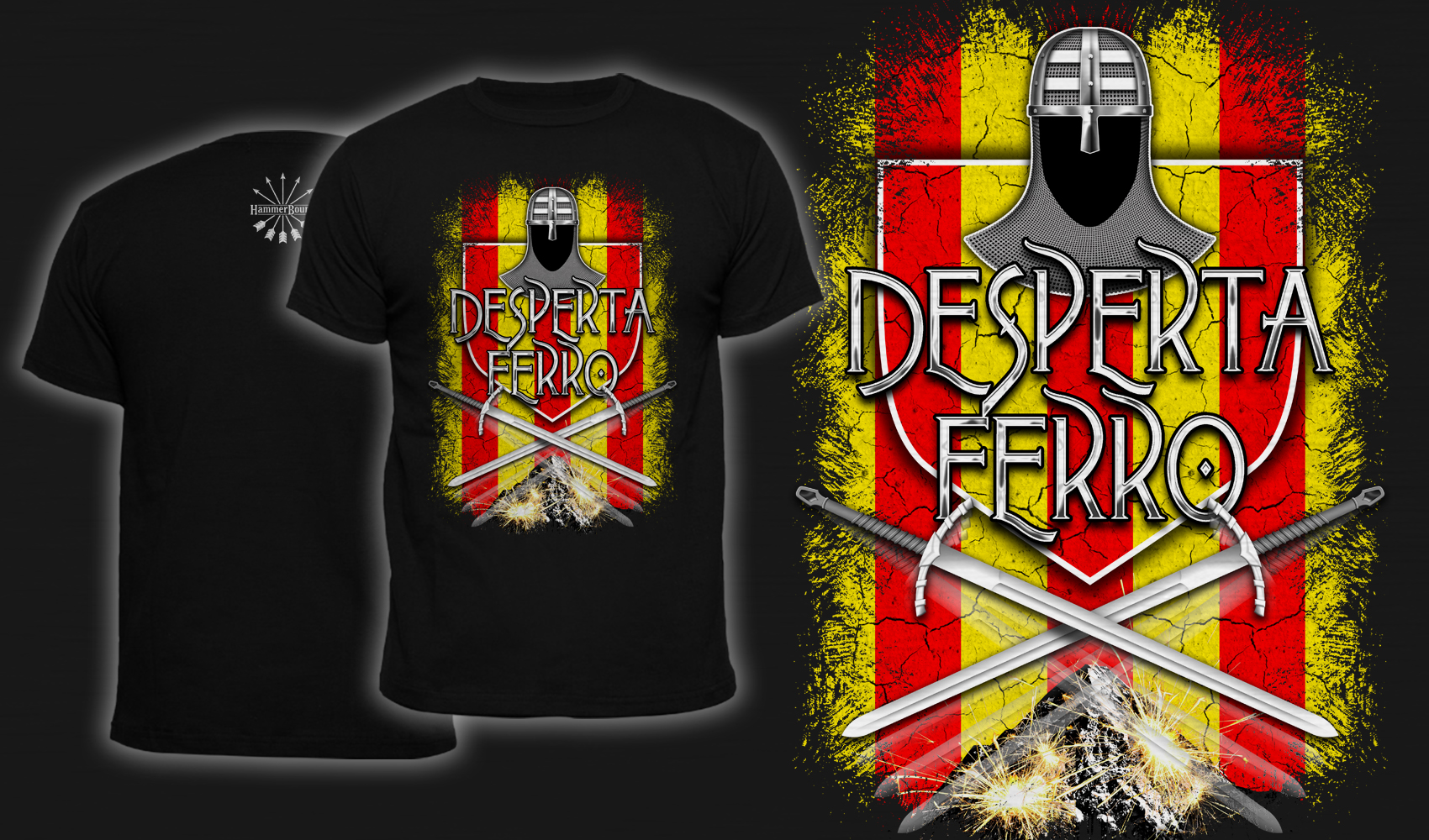 Desperta Ferro - Men's T-Shirt Black