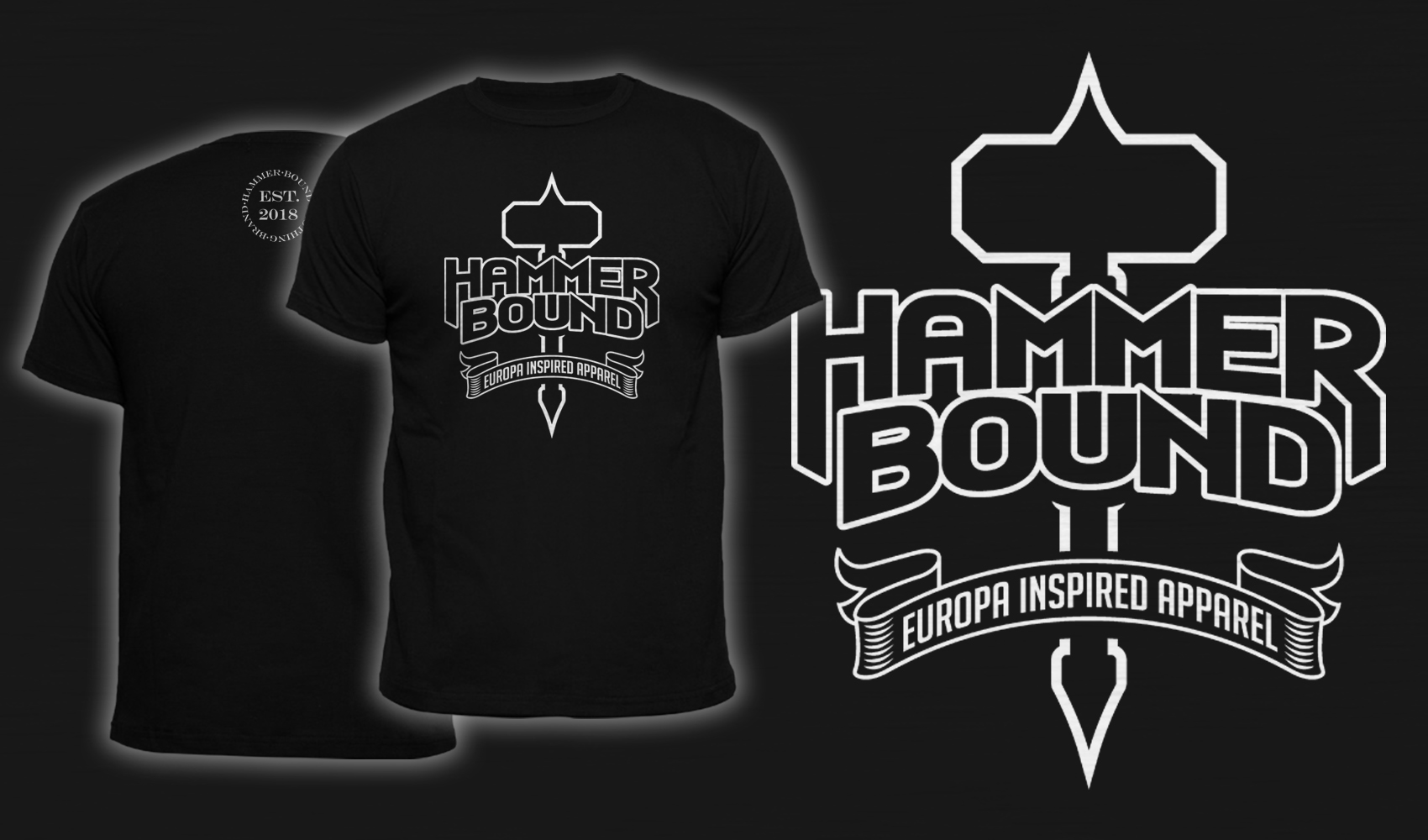 Hammer Bound - Men's T-Shirt Black