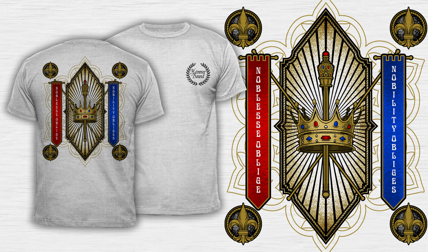 Nobility Obliges - Men's T-Shirt White