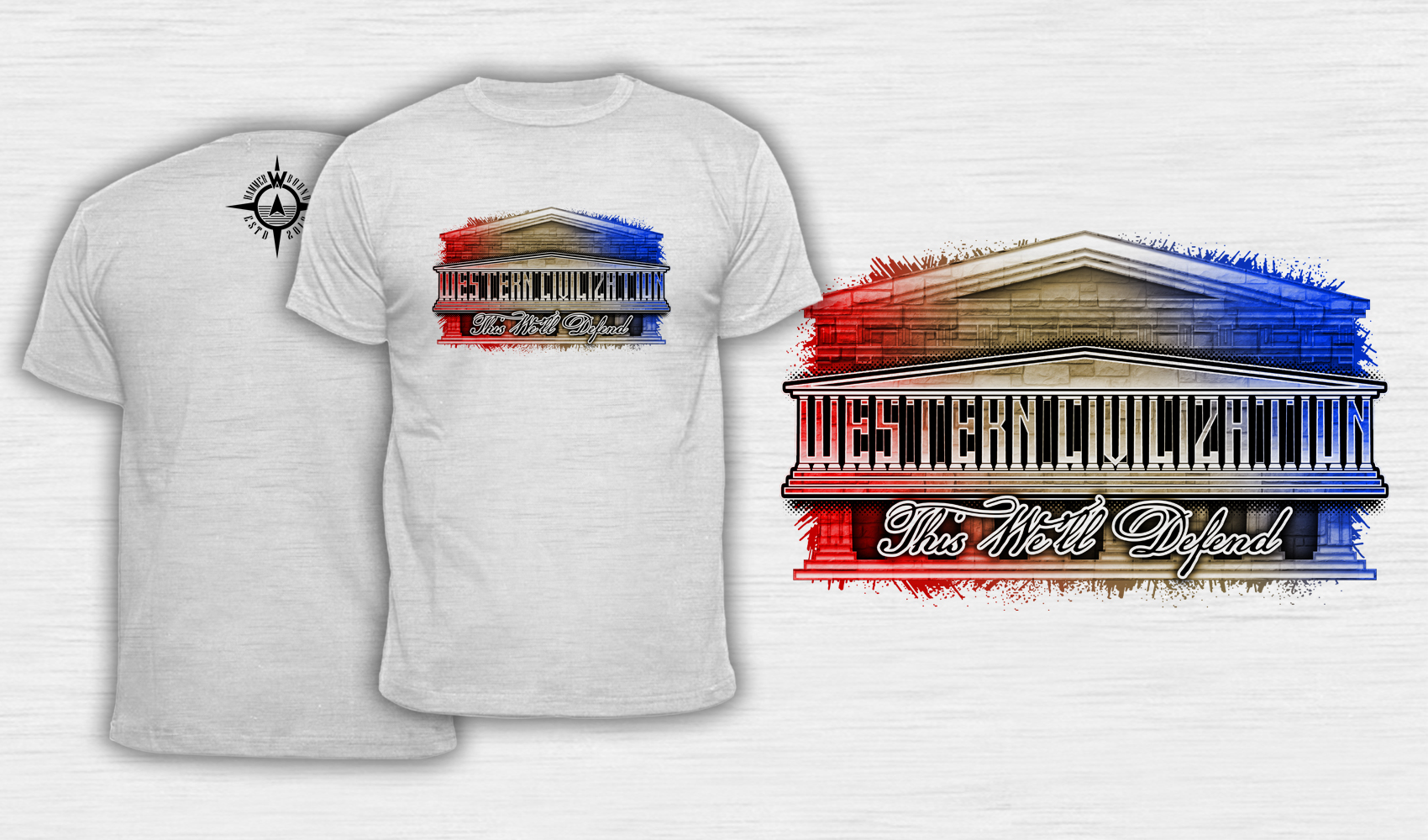 Western Civilization This We'll Defend - Women's T-Shirt White